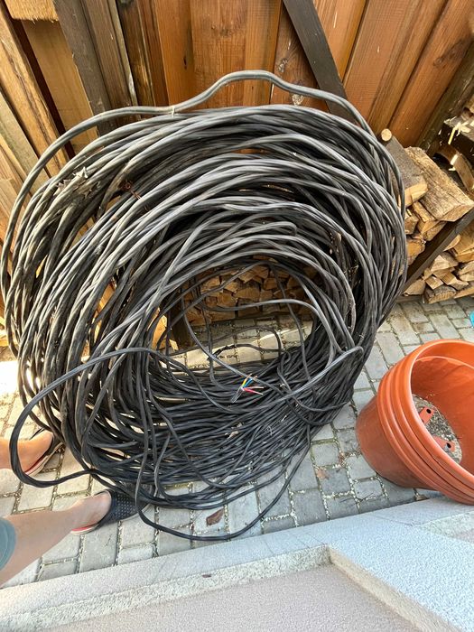 Кабель силовий 2.5х4, мідний, 120 метрів бухта