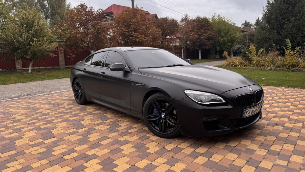 Bmw 6 series grand coupe  2015  бензин 4,4  В ИДЕАЛЕ
