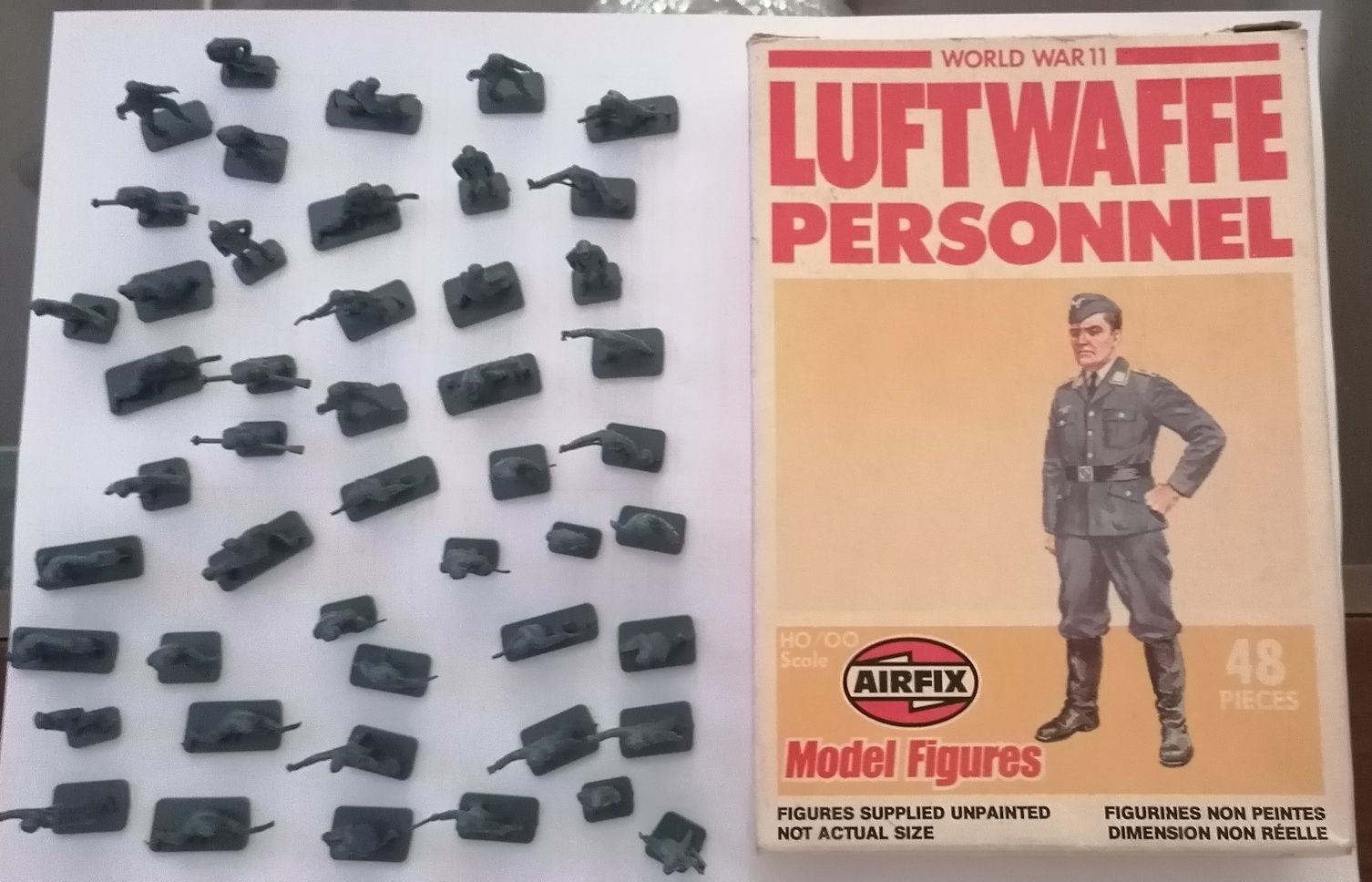 Airfix Luftwaffe personnel