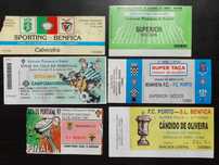 Bilhete Finais de Taça e Supertaça Benfica Porto Sporting VSC