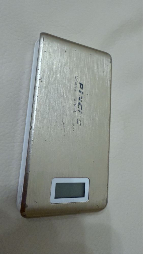 Powerbank com lanterna