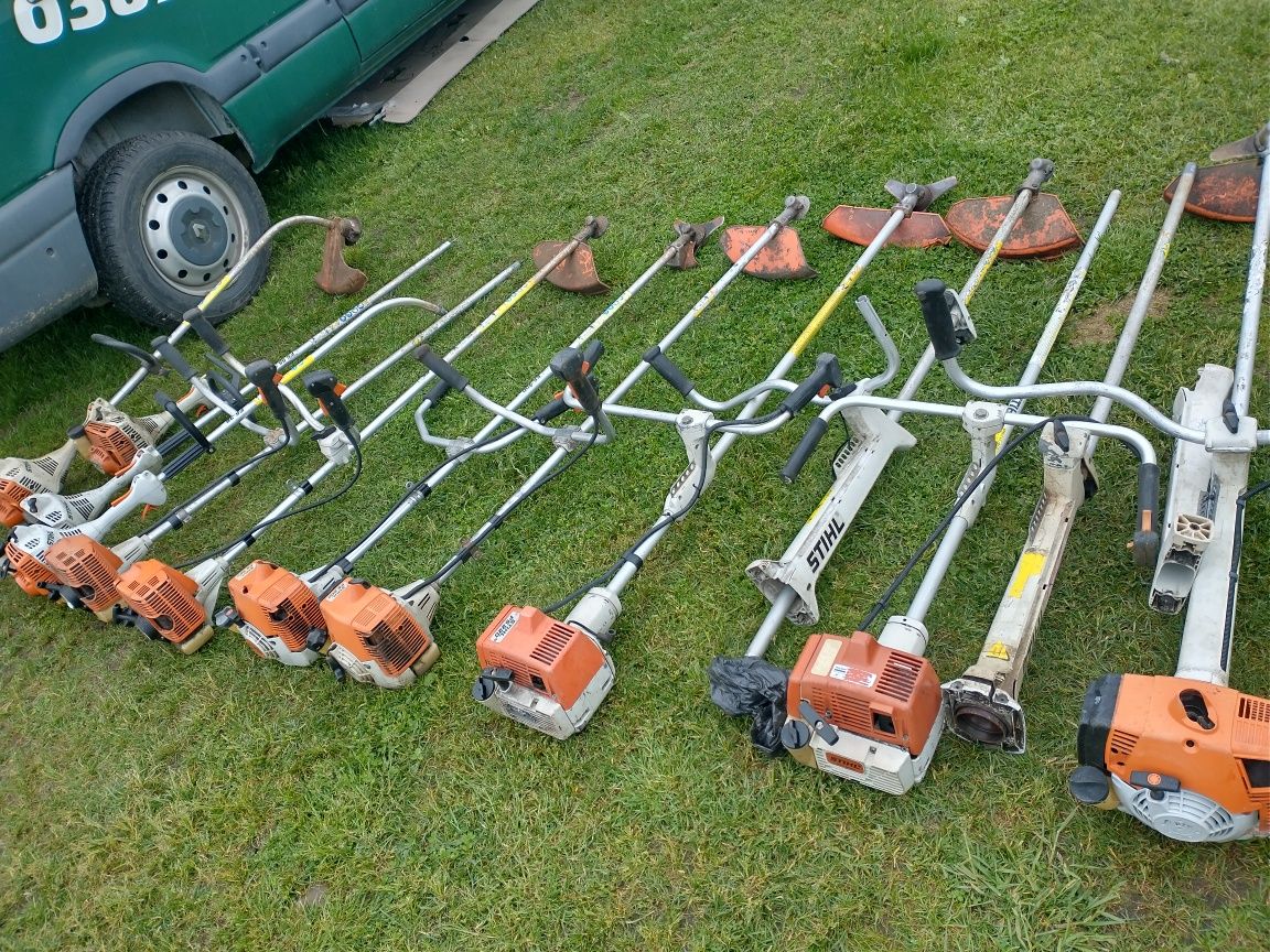 Części piła kosa Stihl orginalne karter cewka osłona cylinder gaźnik