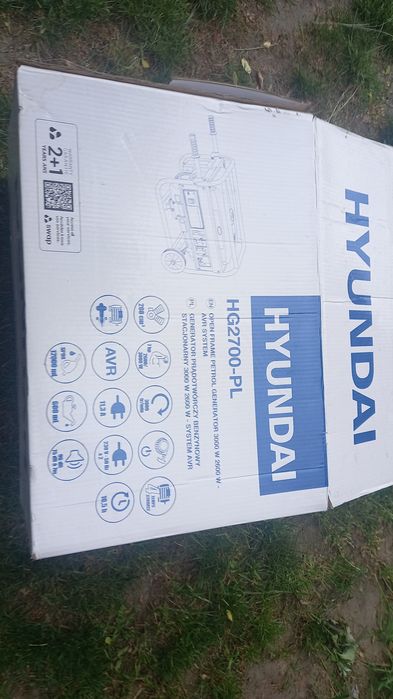 Agregat prądotwórczy  hyundai