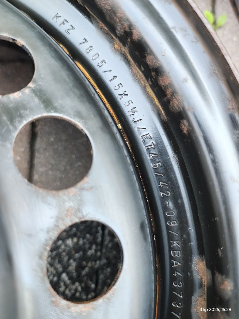 15 Honda 4x100 5,5J et45 kfz7805 HO 515016