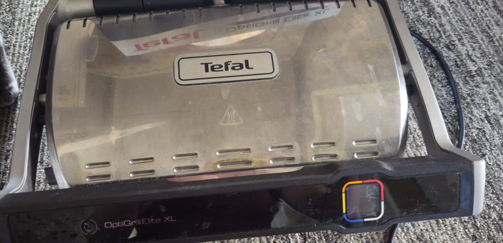 Гриль-барбекю електричний Tefal Optigrill Elite XL GC760D30