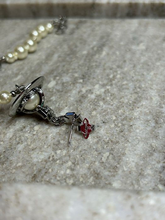 Серьги Vivienne Westwood сережки женские бусы сережки жіночі