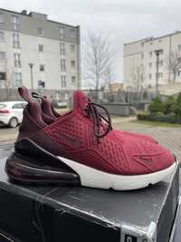 Buty Nike Air Max 270 damskie 38 sneakersy bordo Bordeux do biegania