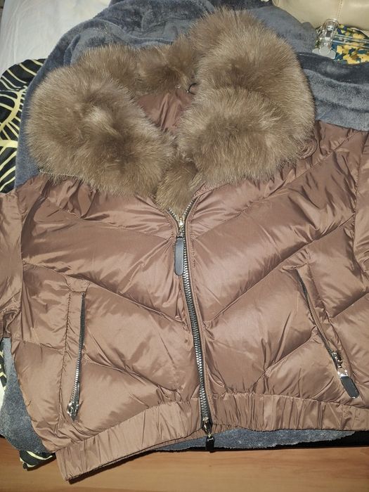 Krótka kurtka puchowa