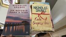 Livros Nicholas Sparks Cada Suspiro Teu Um Refugio Para a Vida