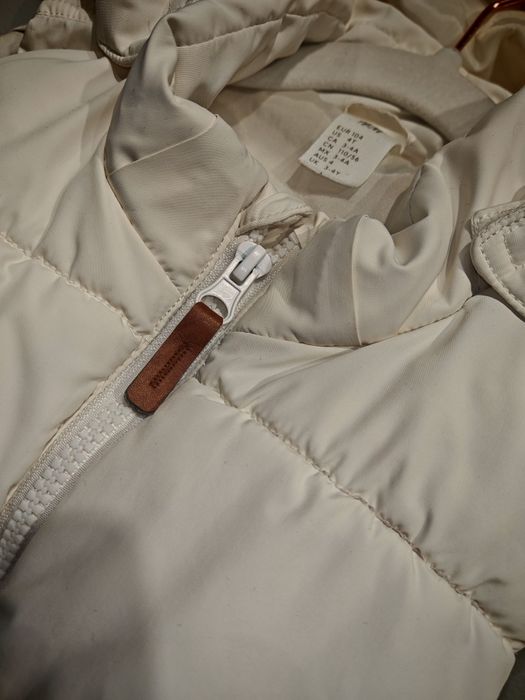 Kremowa kamizelka z uszkami H&M – rozmiar 104