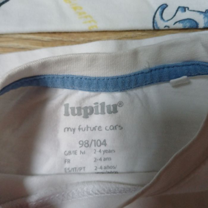 3 koszulki na krótki rękaw 98