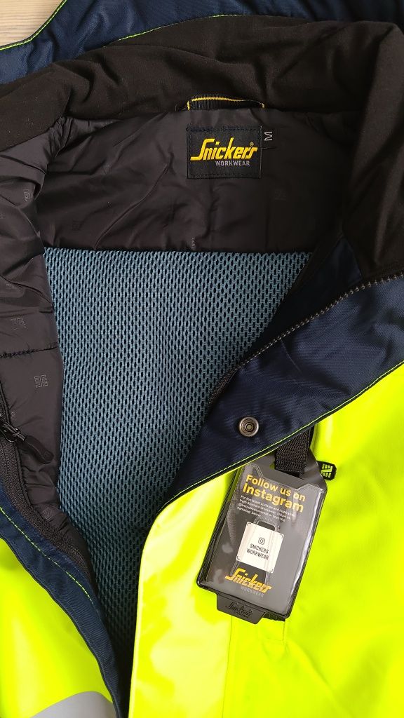 1130 Snickers AllroundWork XL Hi- Vis 37,5 kurtka robocza odblaskowa