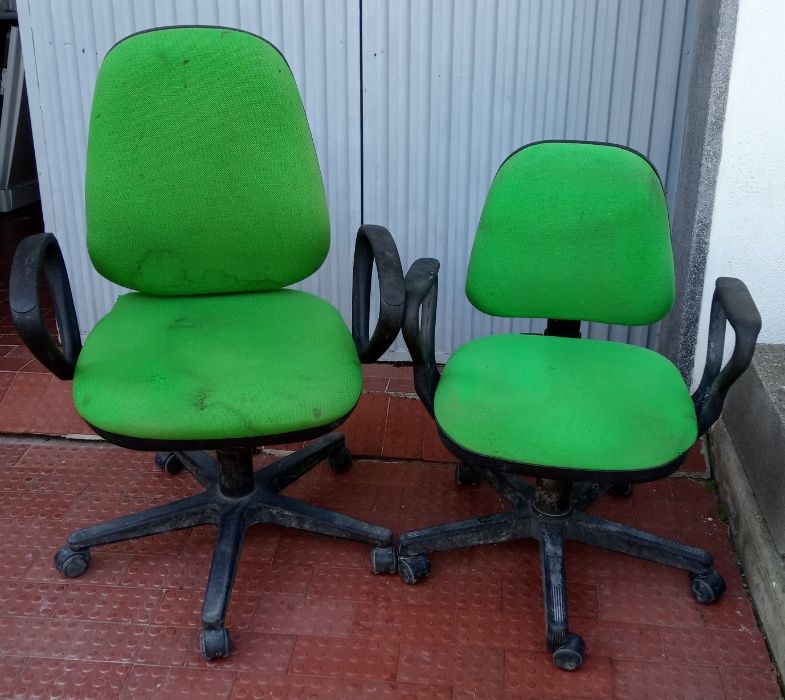 Conjunto de 2 cadeiras de escritório