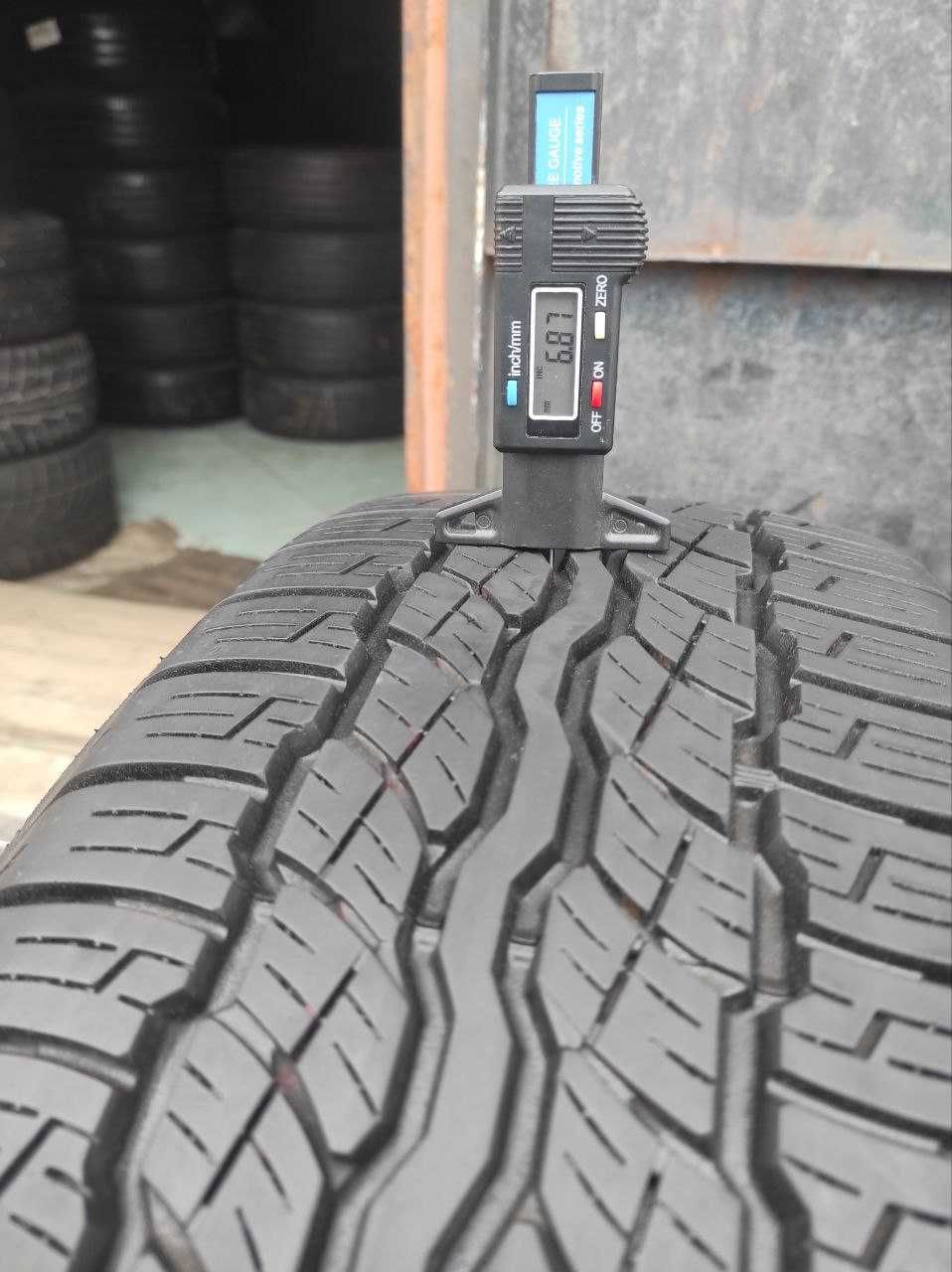 Bridgestone Dueler H/T 687 235/55r18 4шт, 6,5-6,8мм, M+S из Германии