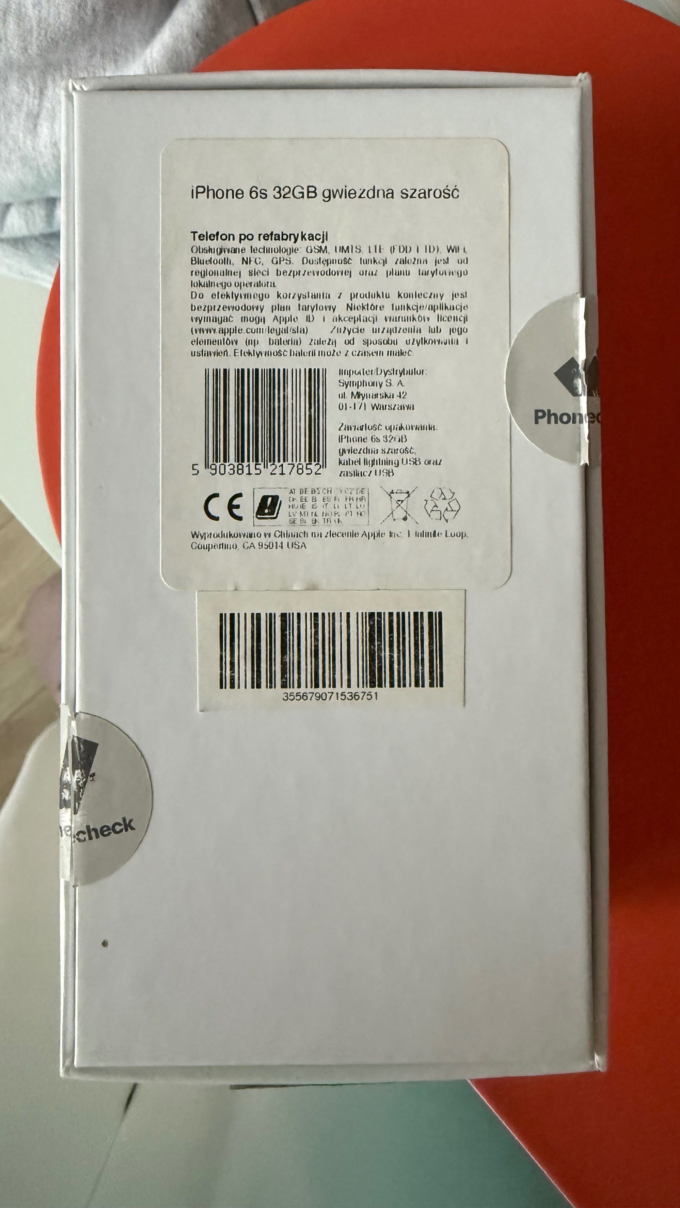 iPhone 6 32GB gwiezdna szarość