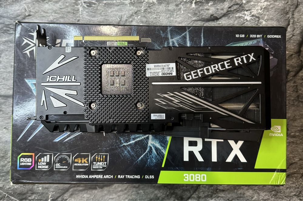 Видеокарта Ichill RTX 3080 10gb x3