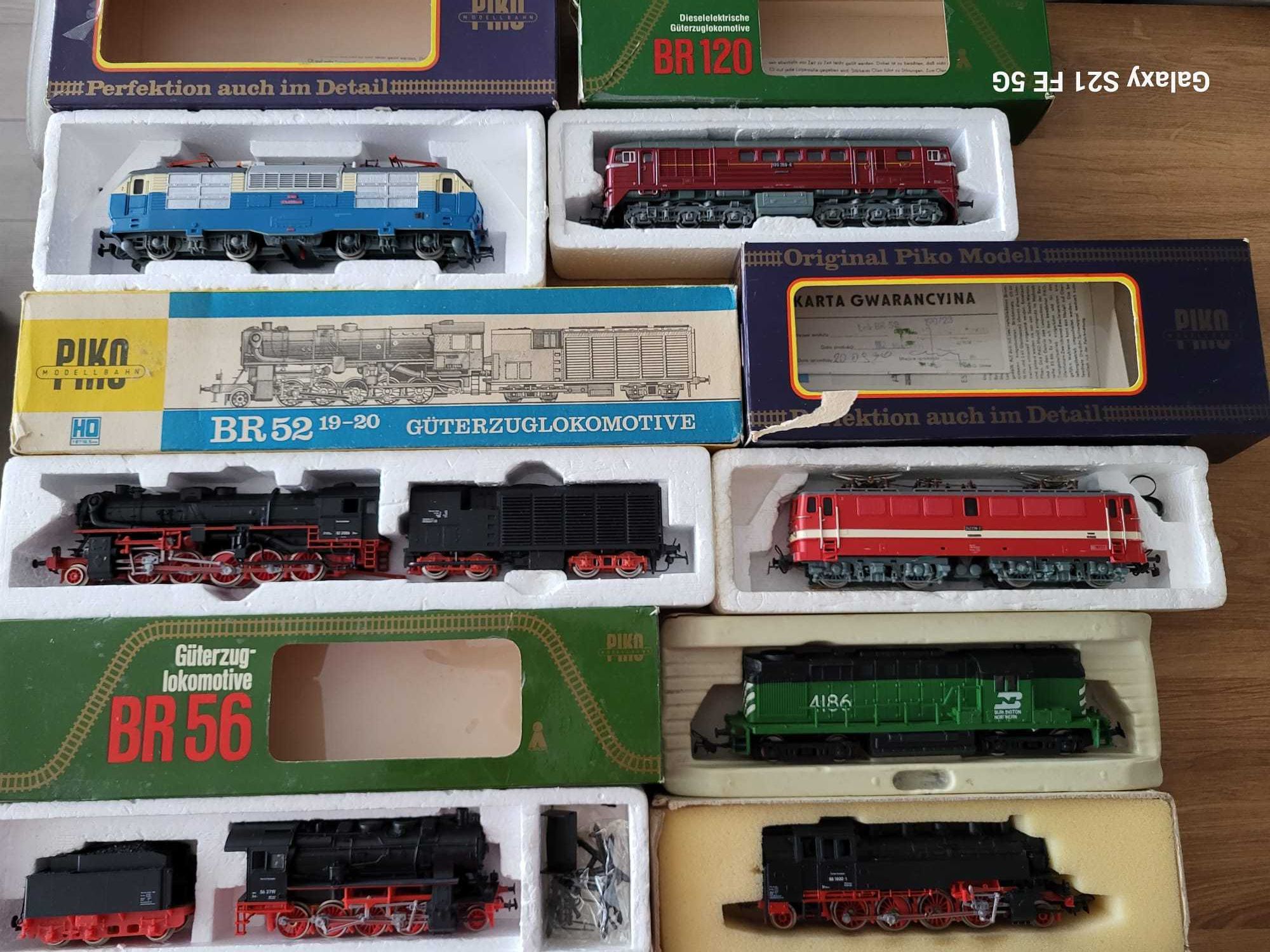 Kolekcjonerski zestaw Piko lokomotywy i akcesoria