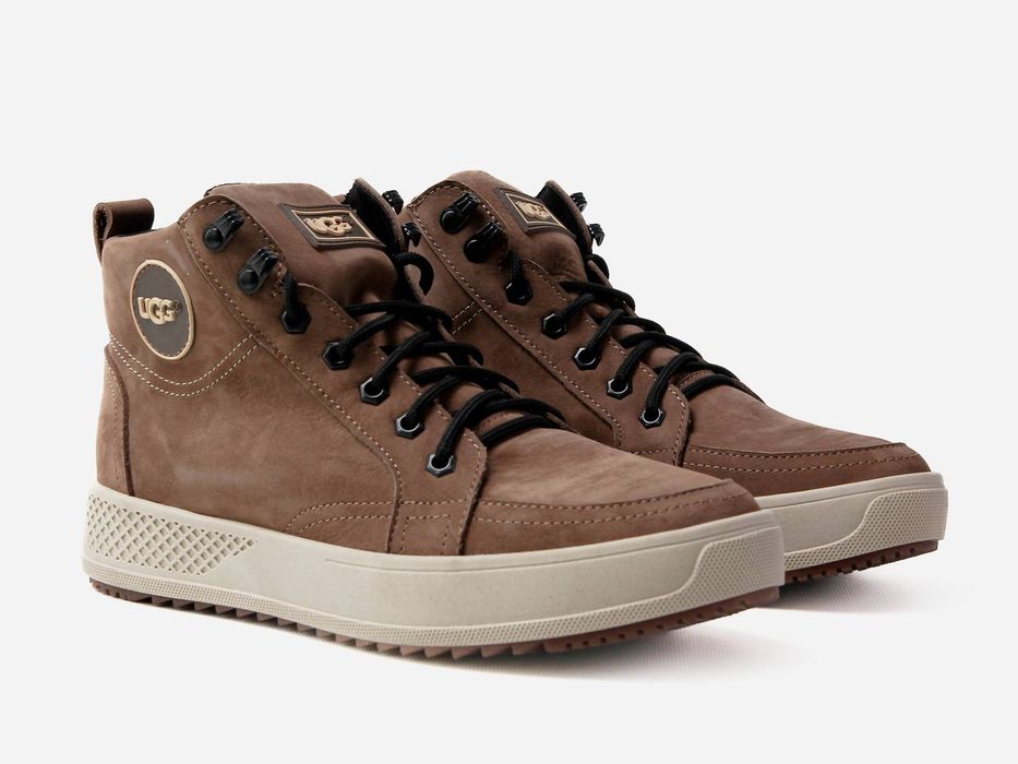 Мужские зимние ботинки UGG натуральная кожа мех