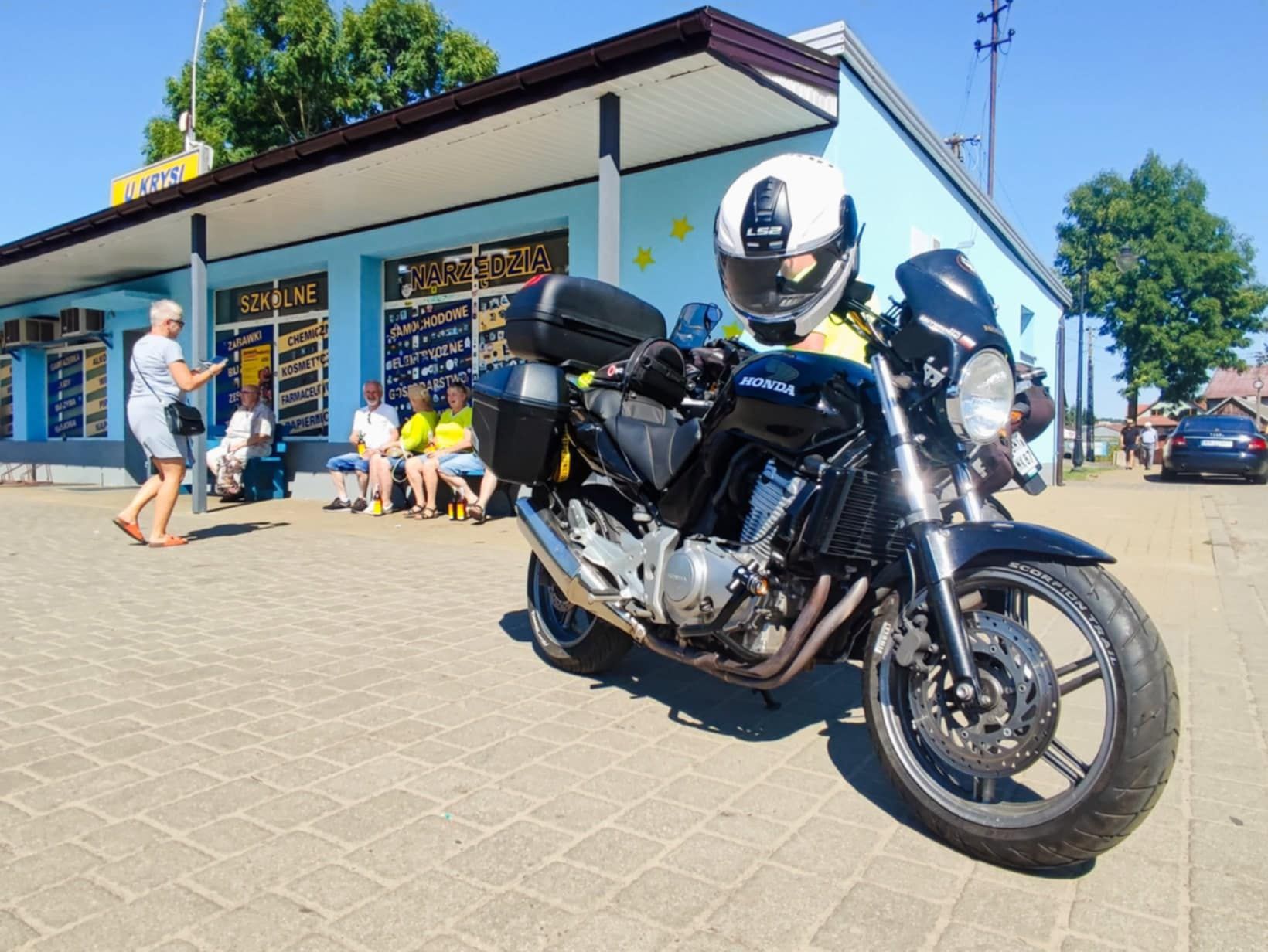 HONDA CBF500- 2007r - Dużo dodatków! LED/KUFRY/DOMINATOR - OC,PT 07/26