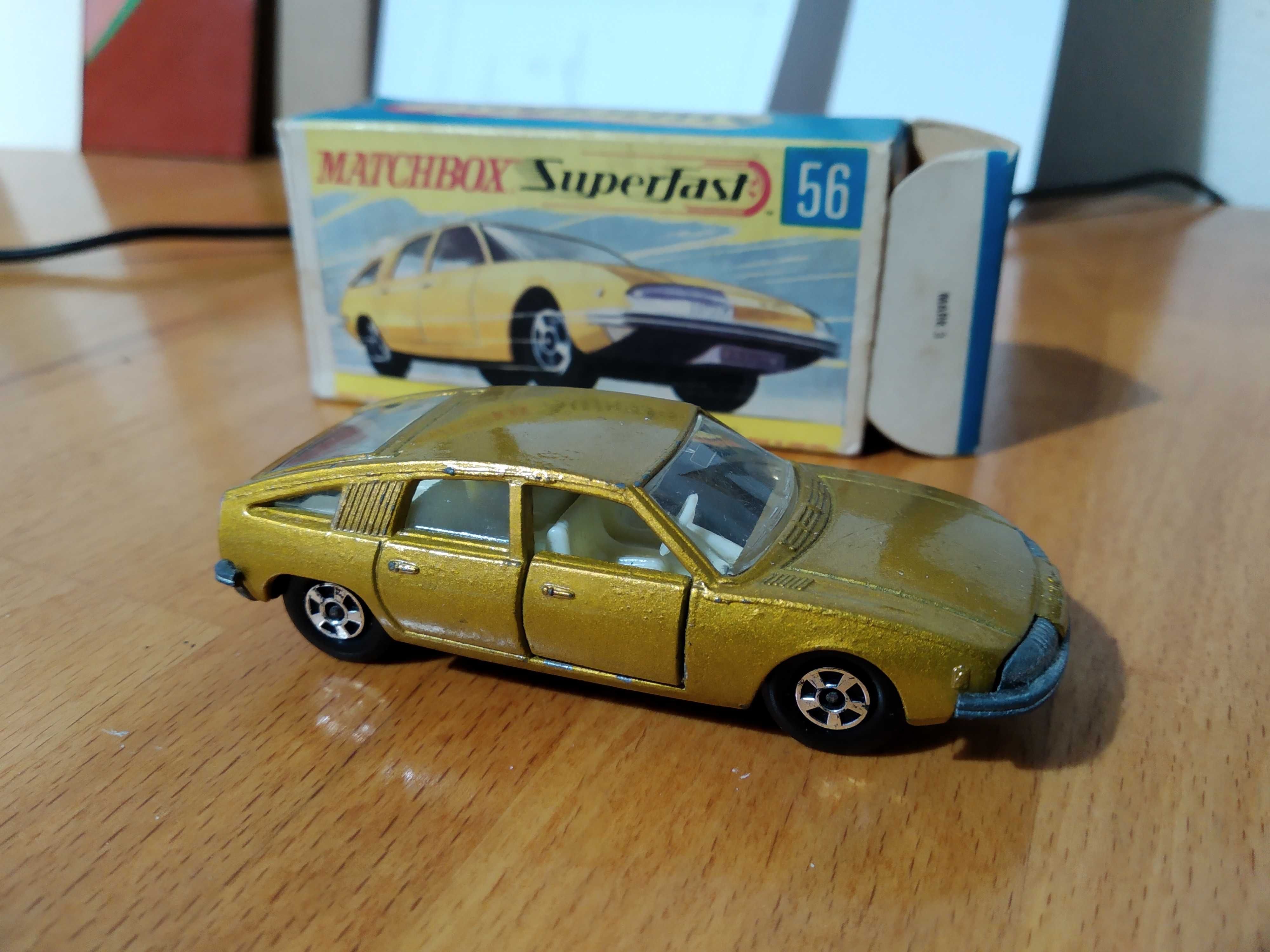 Matchbox Superfast No 56 PININFARINA BMC 1800 - do ano de 1969