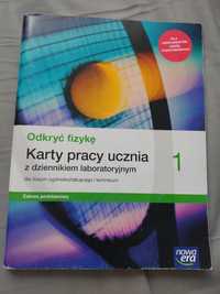 Odkryć fizykę 1 - karty pracy (poziom podstawowy) Nowa Era