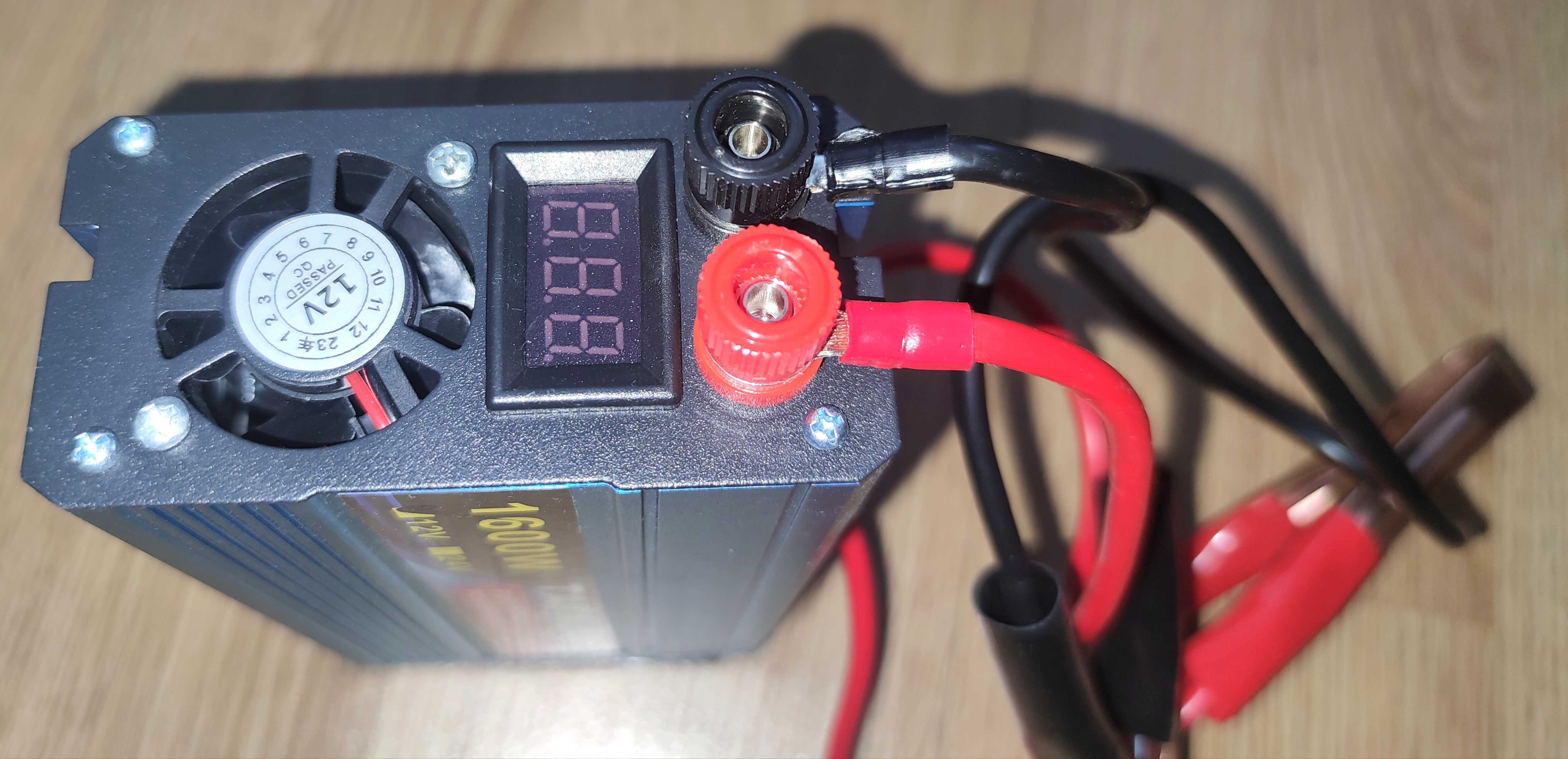 Перетворювач інвертор Tataliken 1600W чистий синус 12V/220V