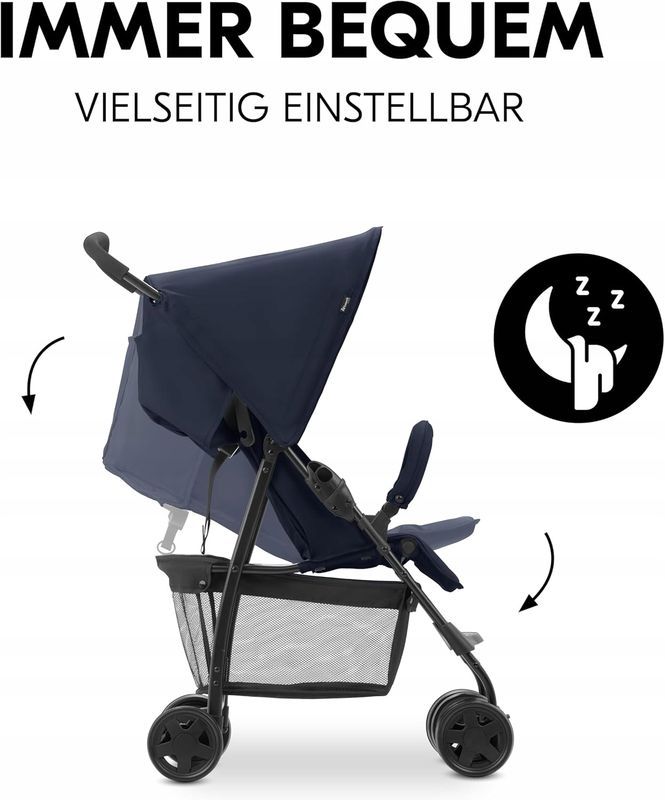 Hauck Sport Wózek Spacerowy Spacerówka Dark Blue