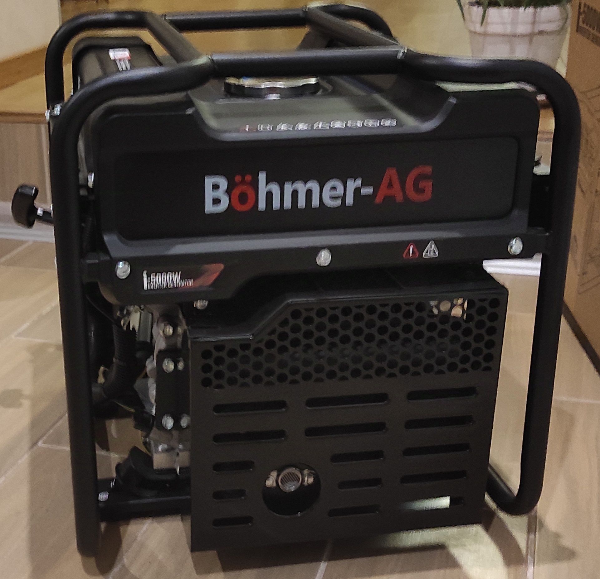 Інвекторний генератор Böhmer AG I-5000W,чиста синусоїда, мідна обмотка