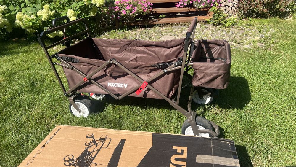 Wózek plażowy Fuxtec JW76C stan idealny