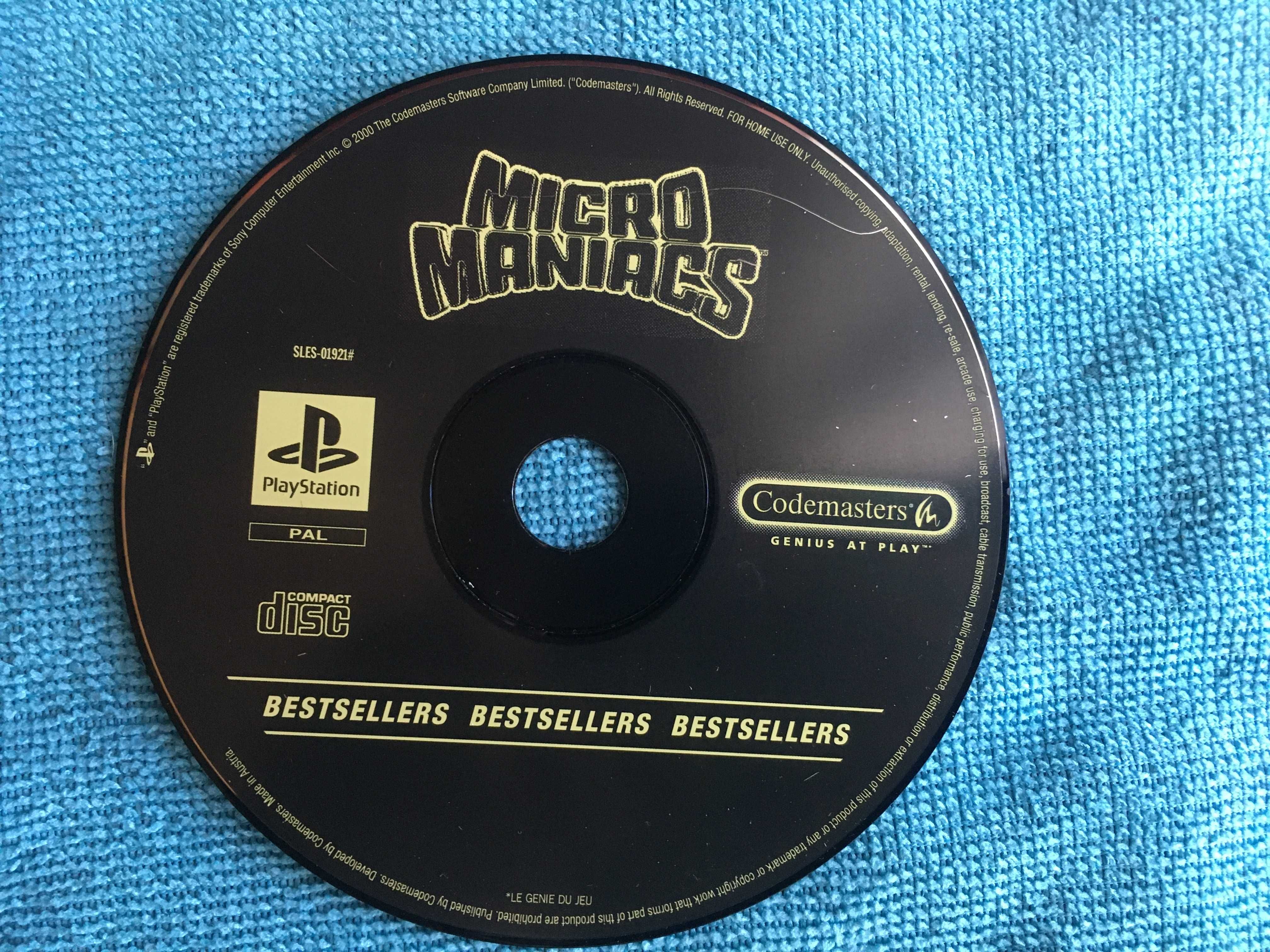 Micro Maniacs Playstation PSX PS1 - płyta