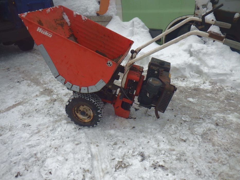 HAKO Dzik Maszyna Spalinowa Taczka  Kosiarka Listwowa Taczka  Wywrotka