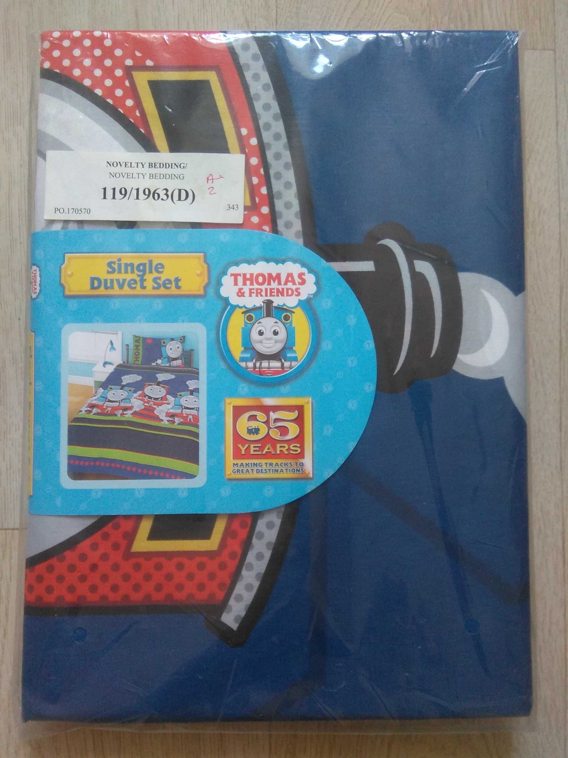 Nowy komplet pościeli dla dziecka Thomas & Friends