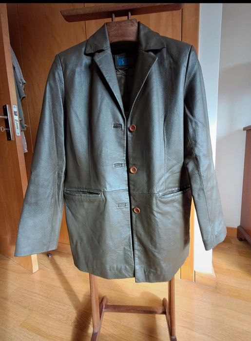 Casaco pele  genuina