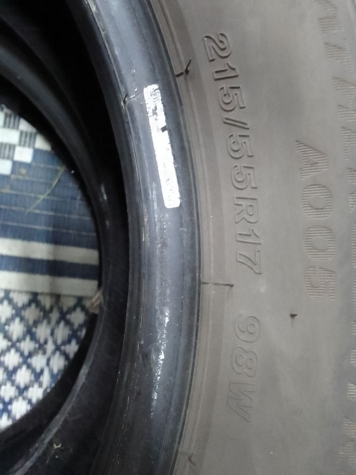 2 Opony wielosezonowe 215/55r17 BRIDGESTONE 2019r