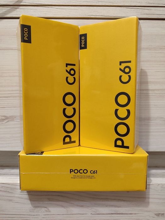 Смартфон Poco C61 redmi A3 3/64 і 4/128GB 6.71"; IPS;1650x720; 90 Гц G