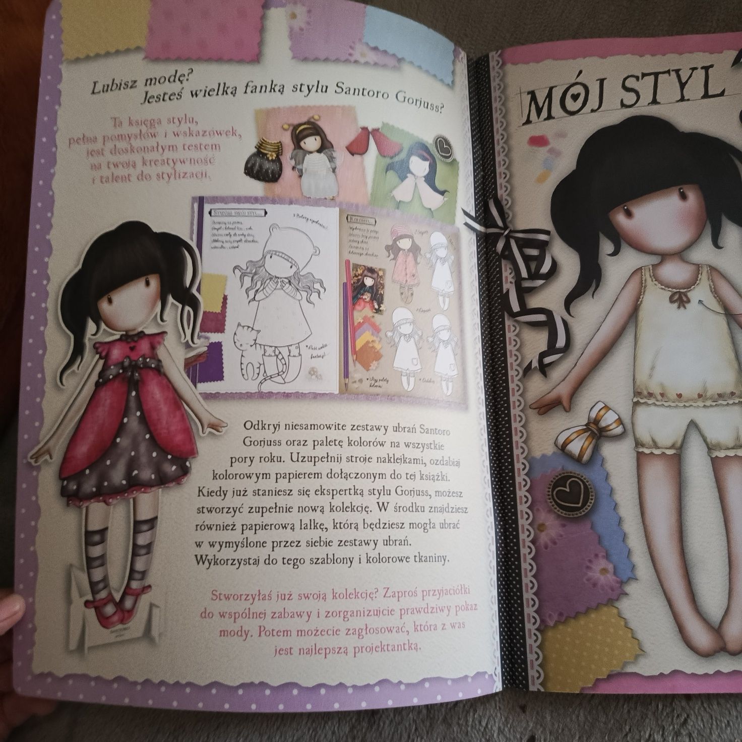 Mój styl. Art book. Moda. Naklejki.