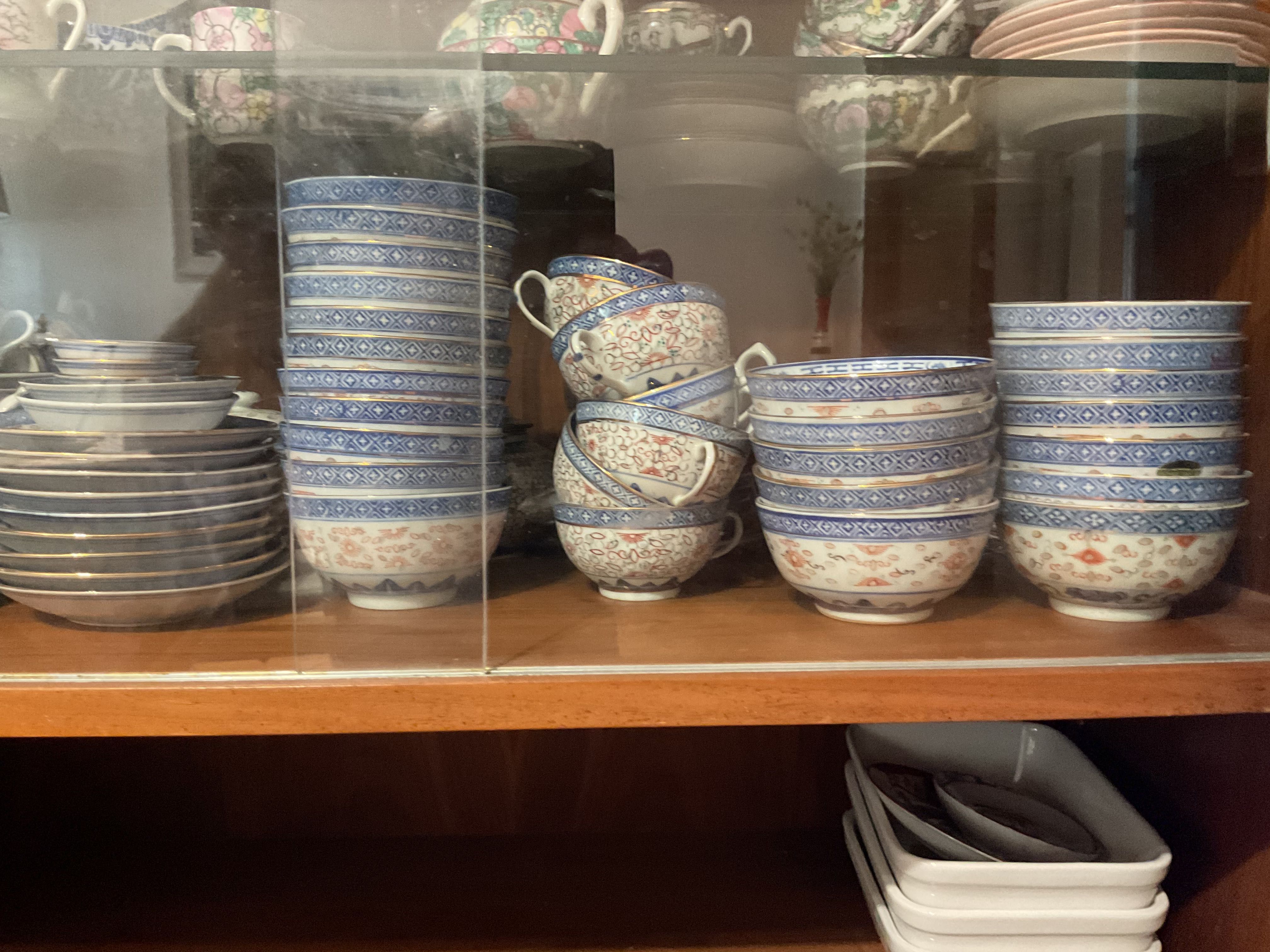 Serviço de mesa chinês