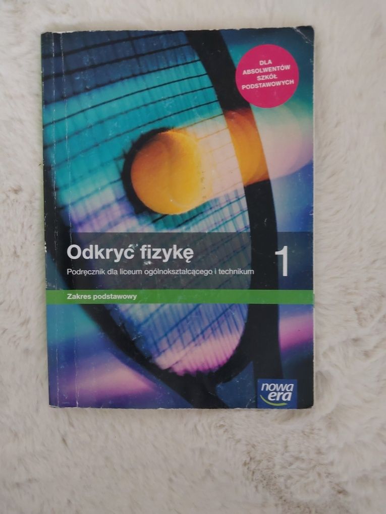 Odkryć fizykę 1. Podręcznik dla liceum ogólnokształcącego i technikum.
