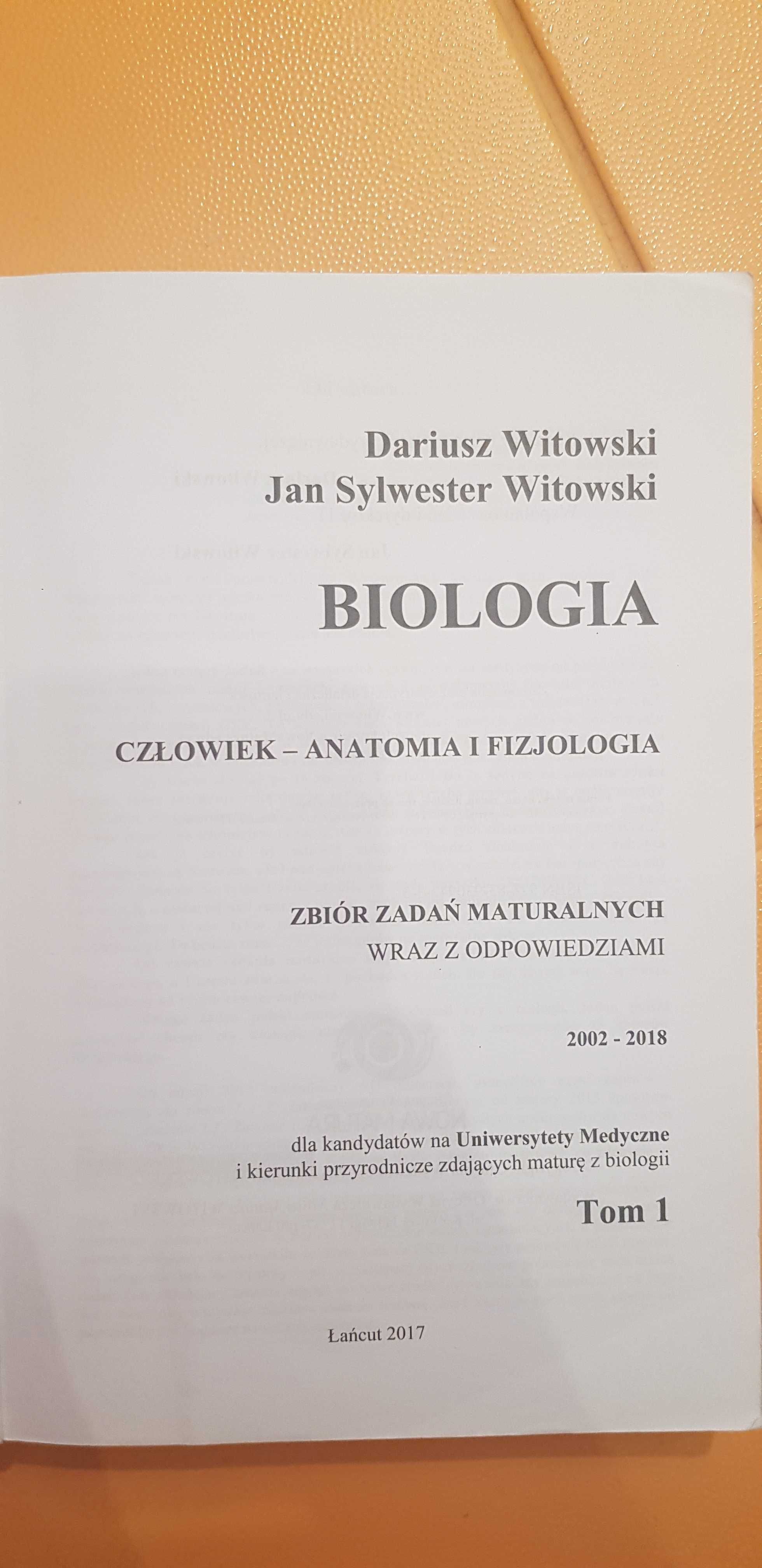 Biologia 1 i 2. Witowski. Zbiory zadań.