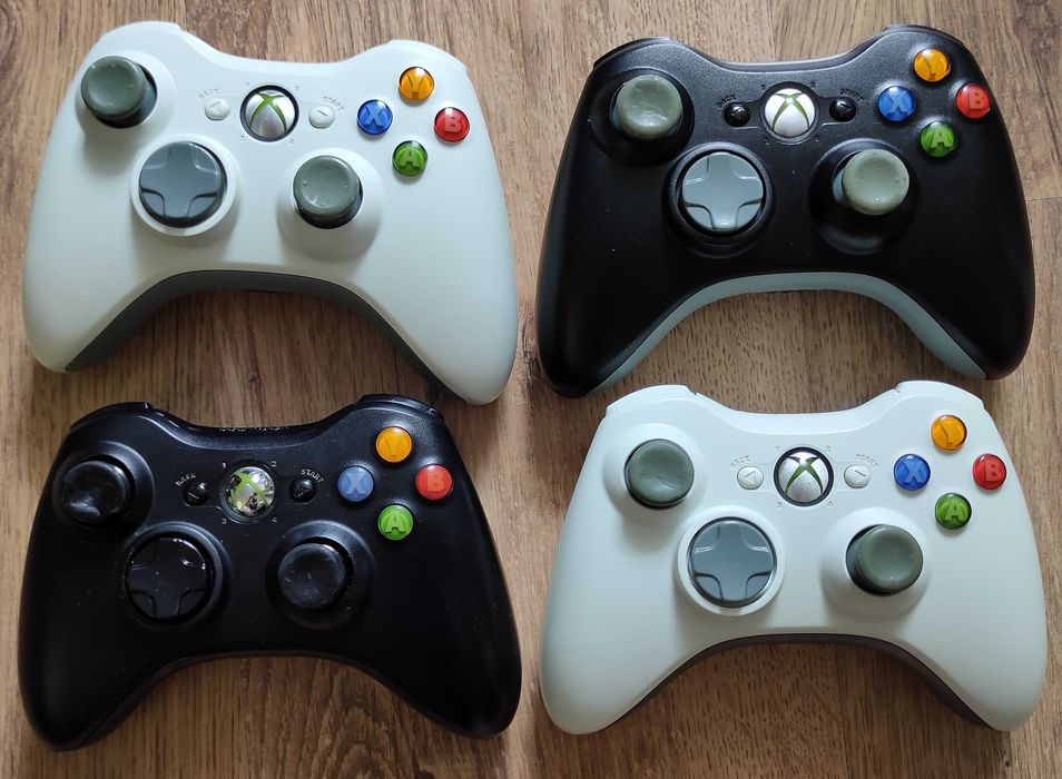 Bezprzewodowy Pad/Gamepad/kontroler do Konsoli XBOX 360 Czarny/biały