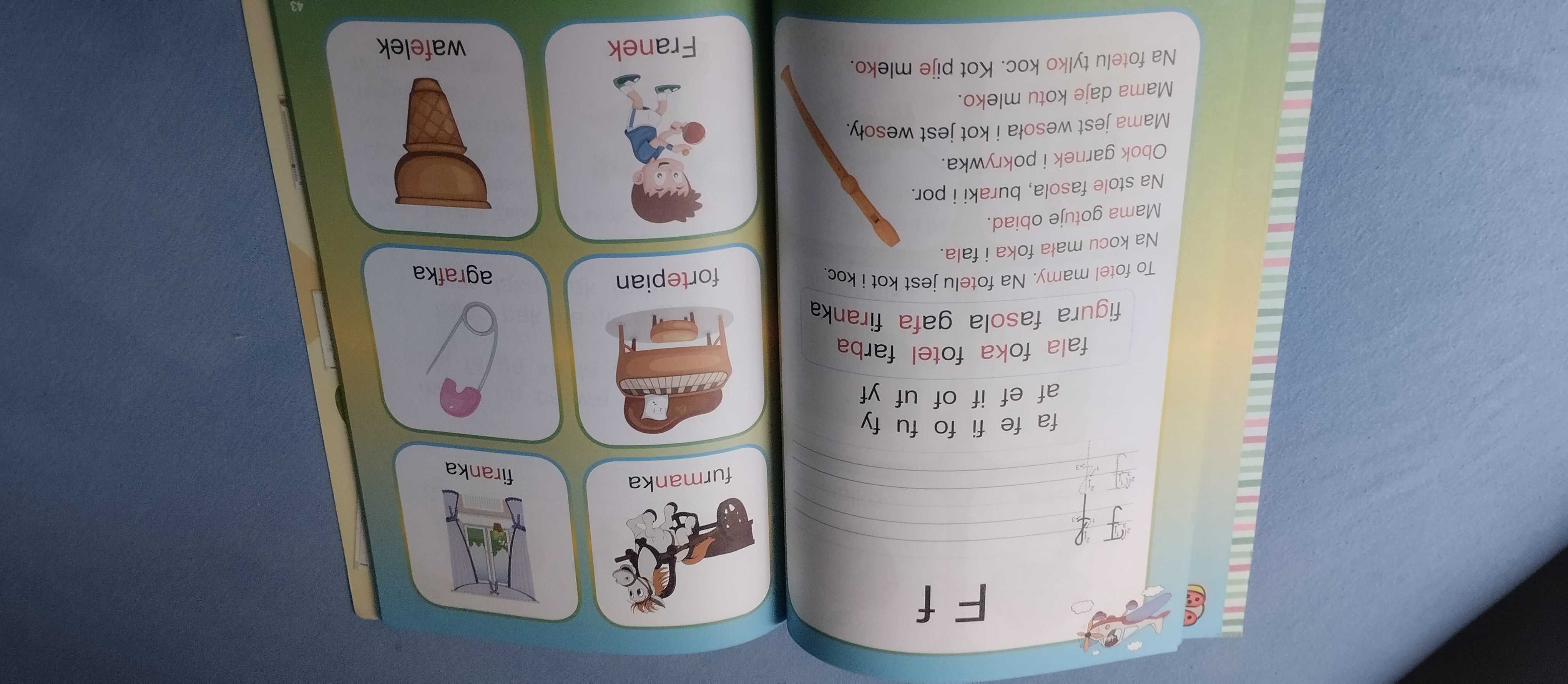 Zestaw 4 Elementarze do nauki pisania i czytania metodą sylabowa