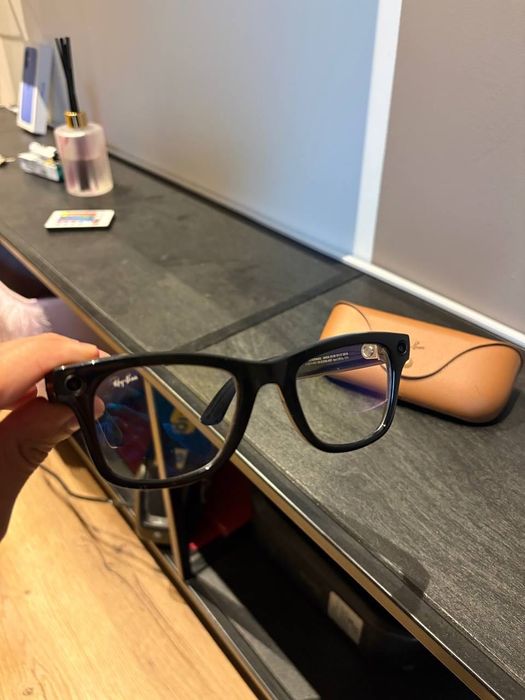 Okulary Ray Ban Meta Wayfarer Black