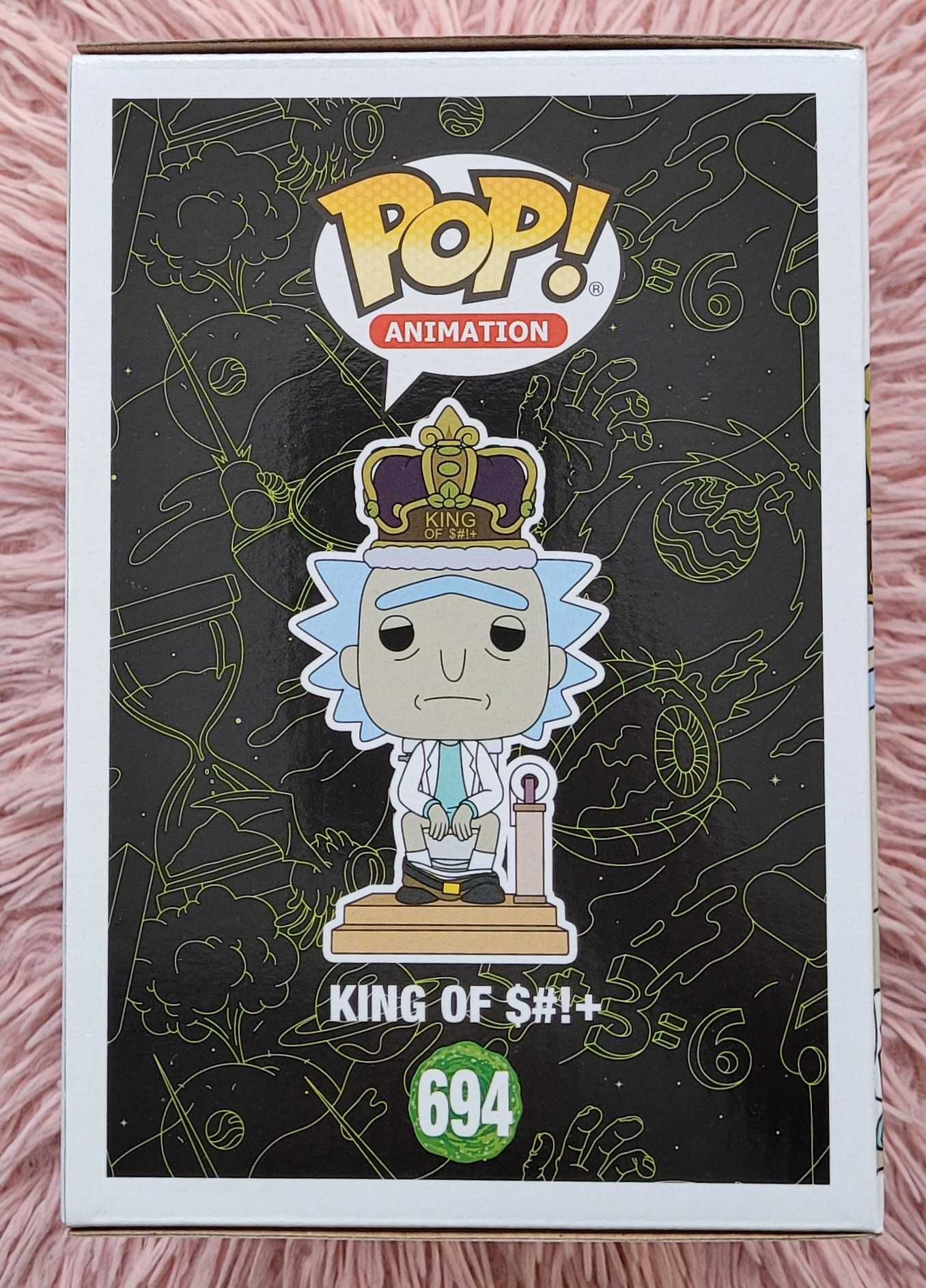 Figurka Funko POP! KING OF SHIT $#!+ Rick & Morty Deluxe w/ Sound #694