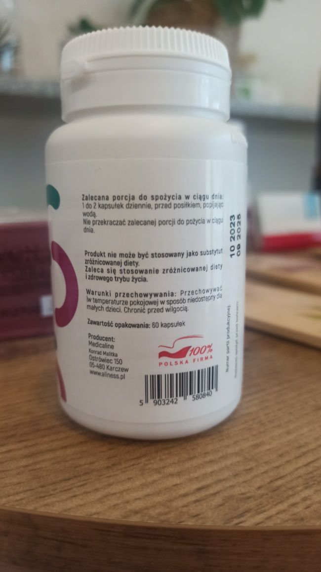 Lactoferrin 100 mg- 60 kapsułek