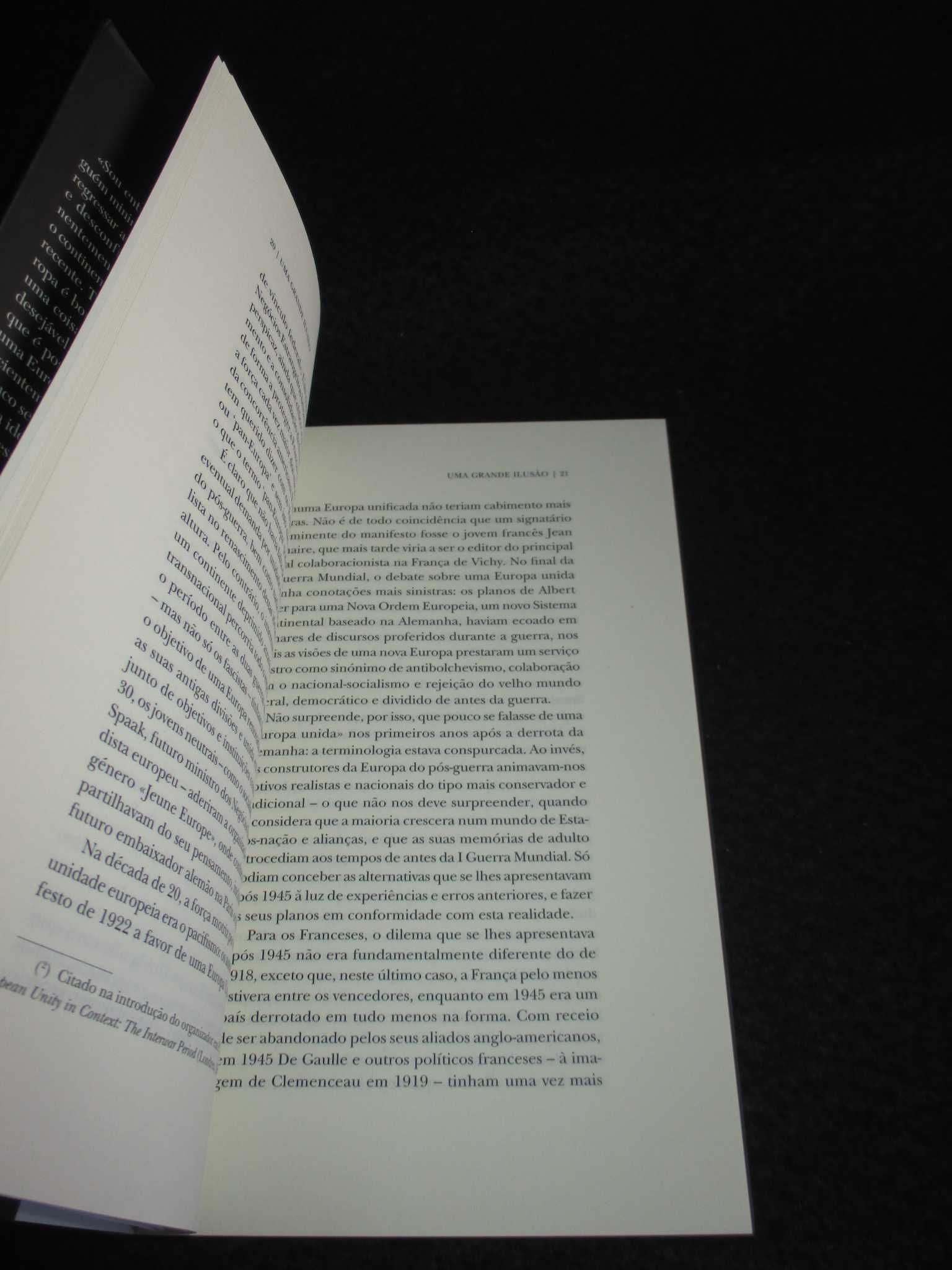 Livro Uma Grande Ilusão? Tony Judt
