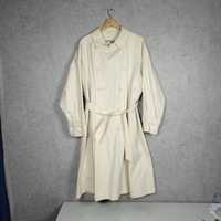 Vintage Trencz Bugatti beżowy, beige trench coat