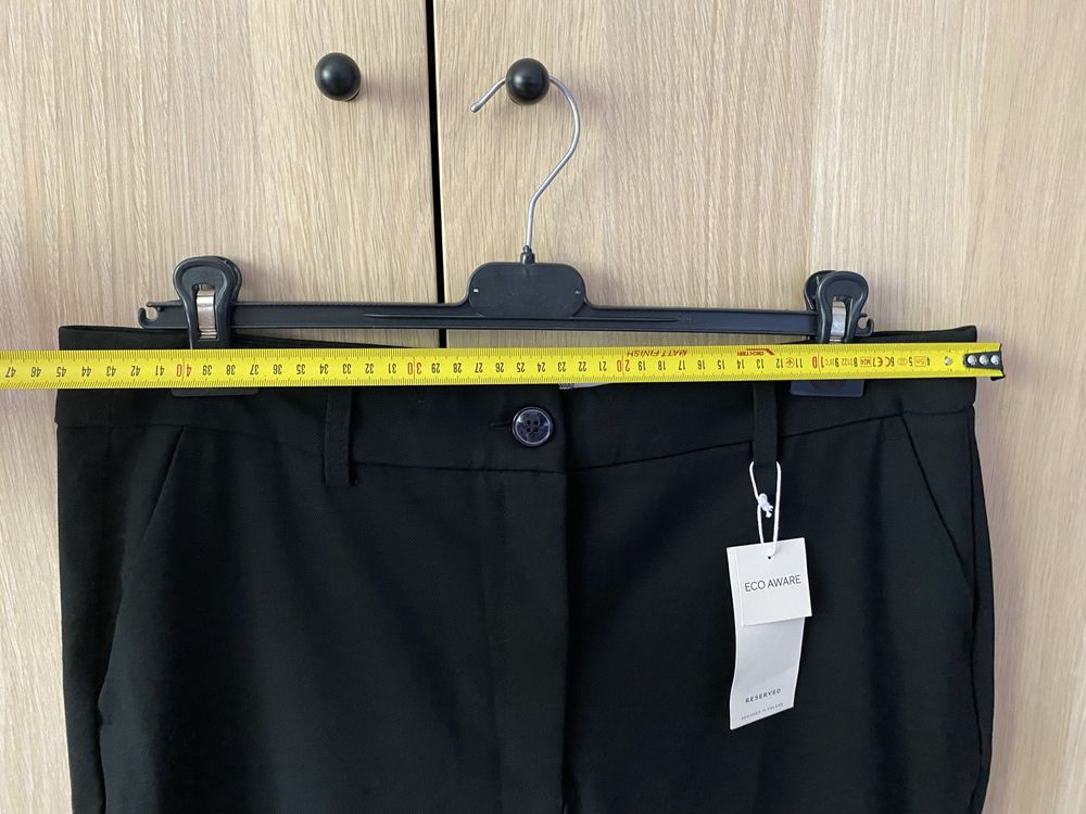 Reserved spodnie damskie XXL czarne nowe