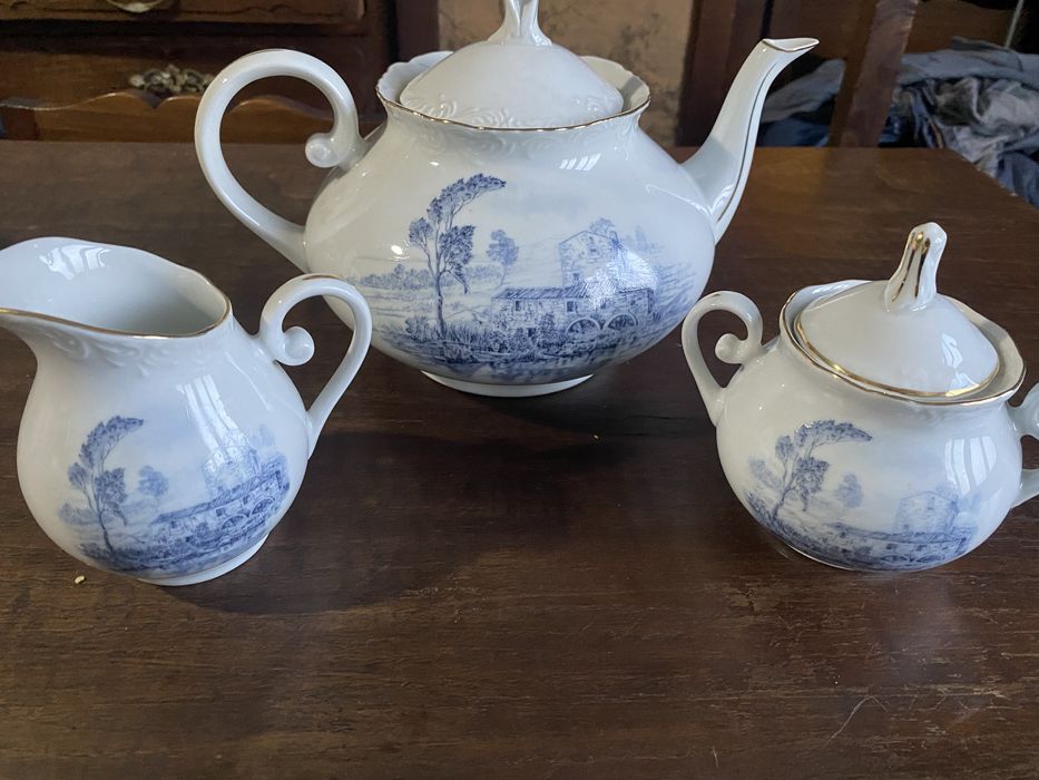 Serviço de chá SPAL Porcelanas Portugal