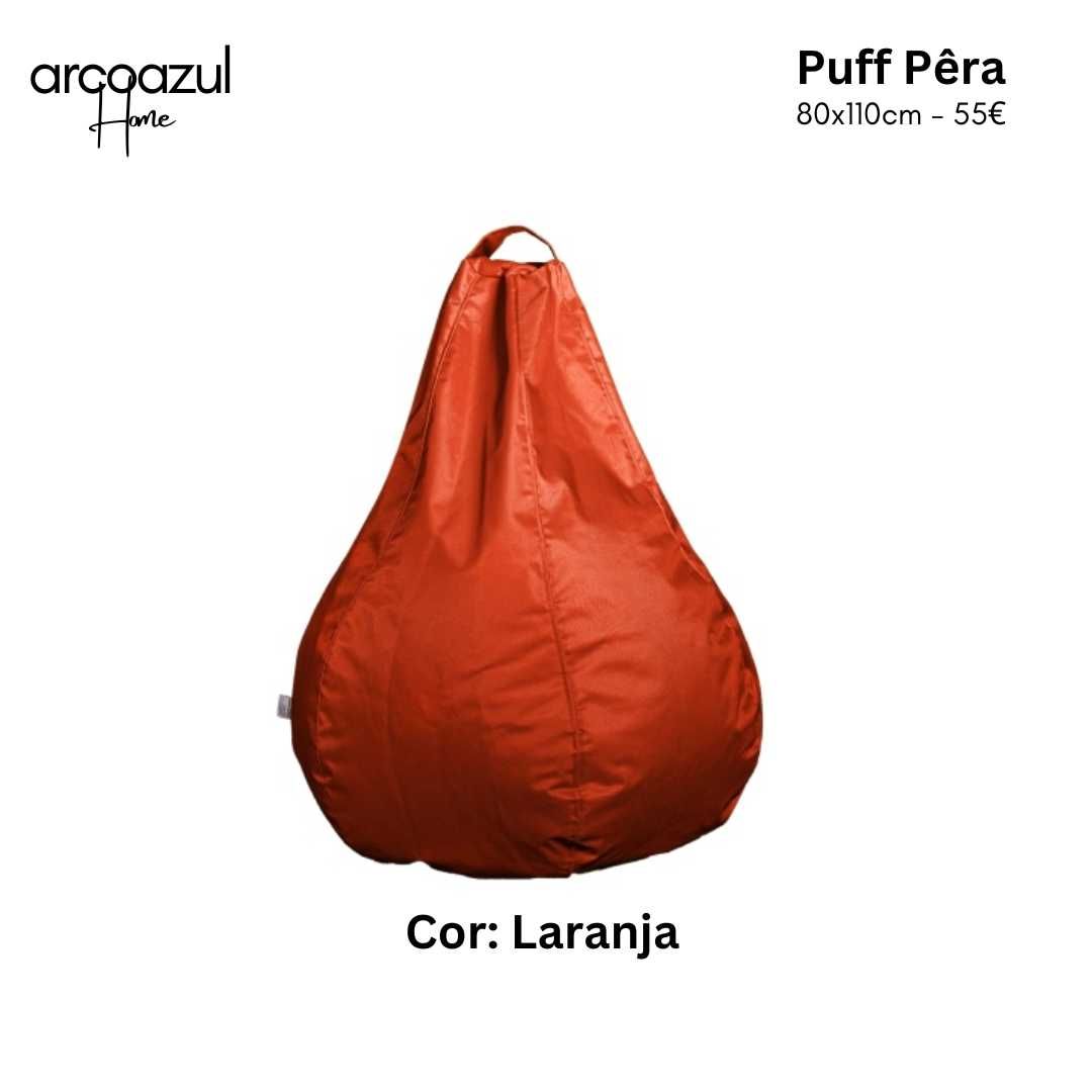Puff Pêra  Interior e Exterior - 5 Cores By Arcoazul