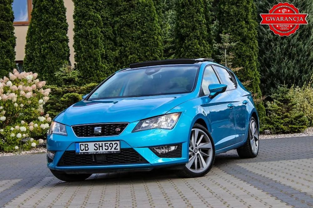 Seat Leon FR 184KM Radar Kamera Cofania System Pasa Panorama Navi Pół Skóry Pdc